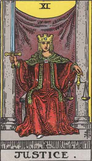 Justice tarot