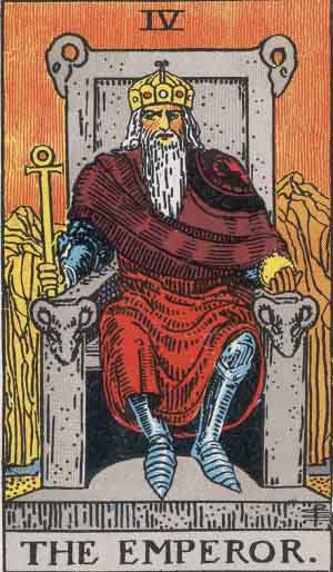 The Emperor tarot