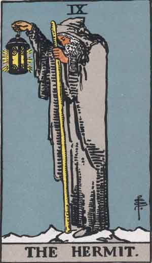 Hermit tarot